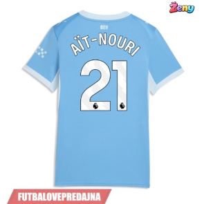 Lacne Ženy Futbalové dres Manchester City Rayan Ait-Nouri #21 2026-27 Krátky Rukáv - Domáci
